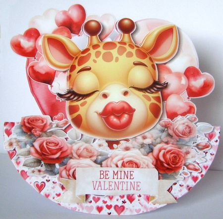 Pucker Up 5 XL Rocker Card 1 by Margaret McCartney
