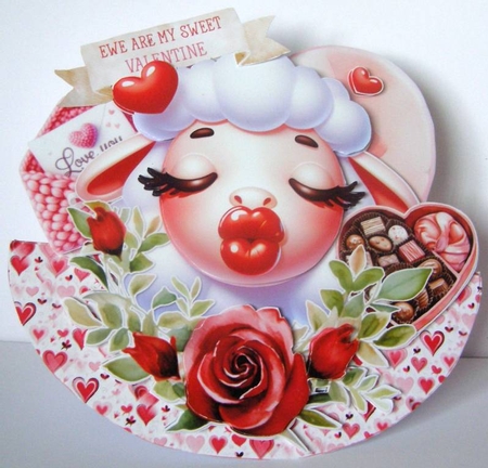 Pucker Up 6 XL Rocker Card 1 by Margaret McCartney