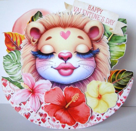 Pucker Up 8 XL Rocker Card 1 by Margaret McCartney