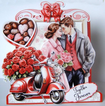 It had to be You 1 XL Shaped Card Kit by Margaret McCartney