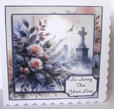 Sympathy Flowers by Margaret McCartney