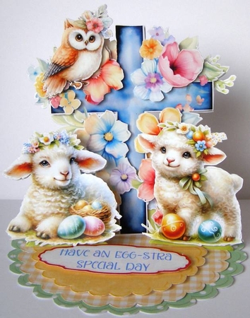 Celebration of Spring 7 Triple Easel by Margaret McCartney