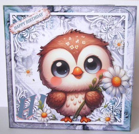 HI-Ollie owl by Margaret McCartney