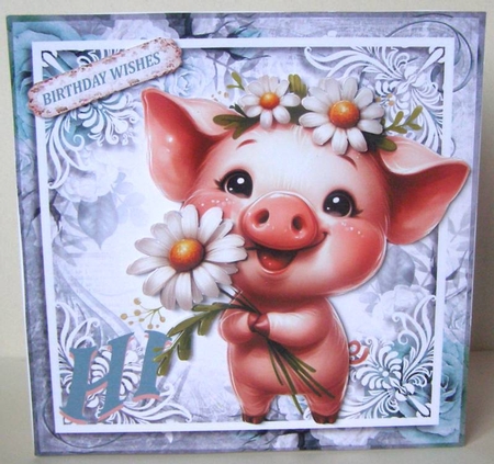 HI-Peggy pig by Margaret McCartney