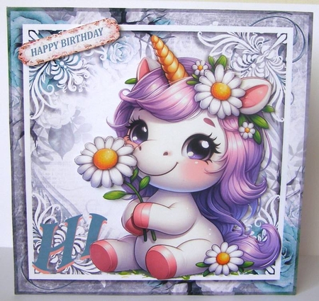 HI-Petal unicorn by Margaret McCartney