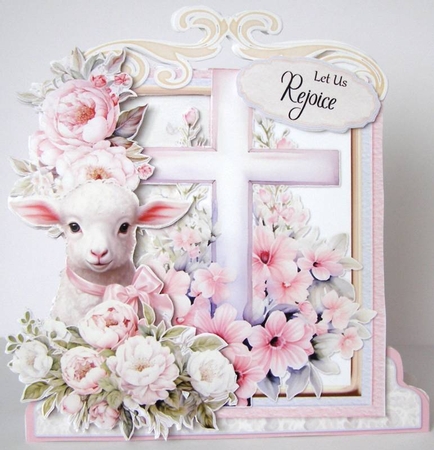 March into Spring 1 XL Shaped Card Kit by Margaret McCartney