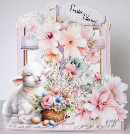 March into Spring 9 XL Shaped Card Kit by Margaret McCartney