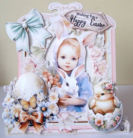 The Spirit of Spring 4 XL Shaped Card Kit by Margaret McCartney
