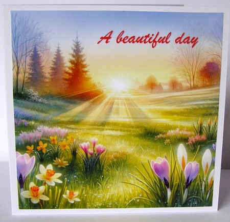 Morning spring light by Margaret McCartney