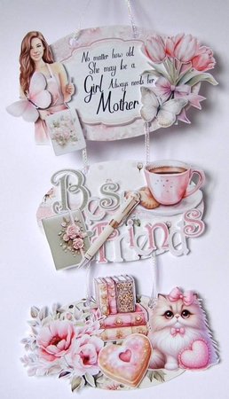Mother of Mine 9 - Hanging Ovals Trio by Margaret McCartney