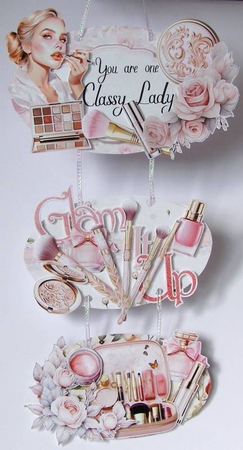 Mother of Mine 10 - Hanging Ovals Trio by Margaret McCartney