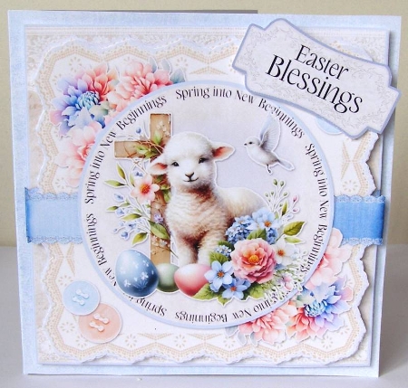 Spring into New Beginnings 6 6x6 Simply Cards  by Margaret McCartney