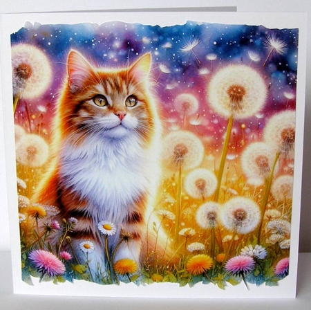 Wishing Meadow Cats 4 by Margaret McCartney