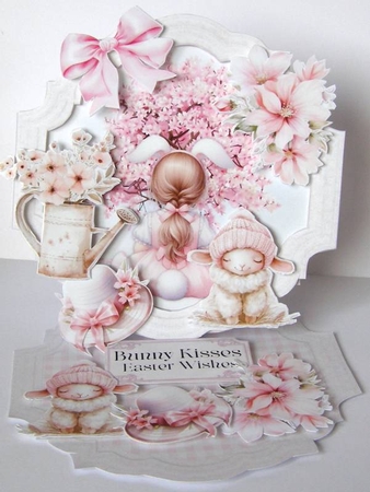 24 Karrot Kids 3 Shaped Easel Card by Margaret McCartney