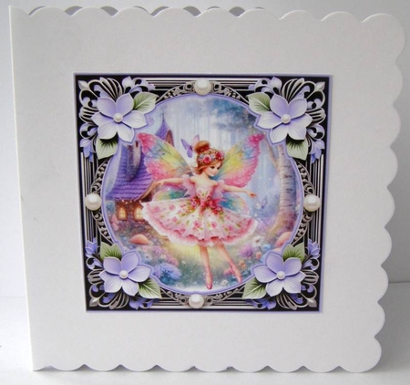 3 Rainbow fairy card fronts/toppers 2 by Margaret McCartney