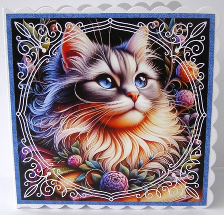 2 Lovely Kitty Toppers by Margaret McCartney