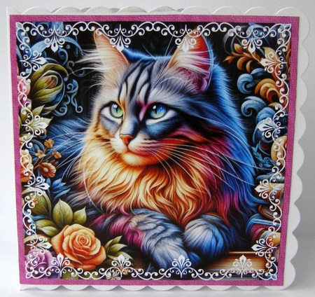 2 Lovely Kitty Toppers by Margaret McCartney