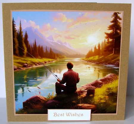 Man Fishing by Margaret McCartney
