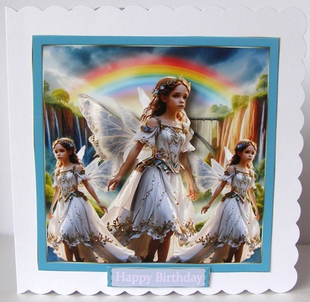 fairy rainbow design 1 by Margaret McCartney