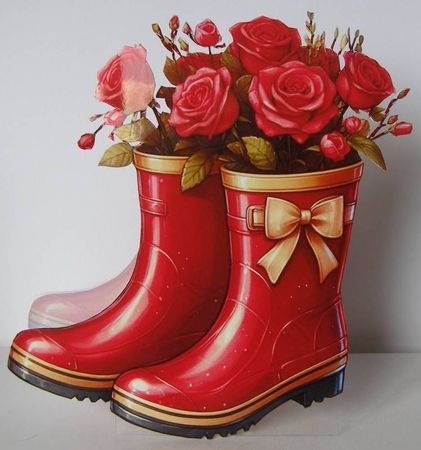 Wellies Shaped Tent Fold Bumper Kit by Margaret McCartney