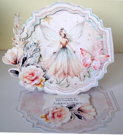 Once Upon a Fairytale 11 Shaped Easel by Margaret McCartney