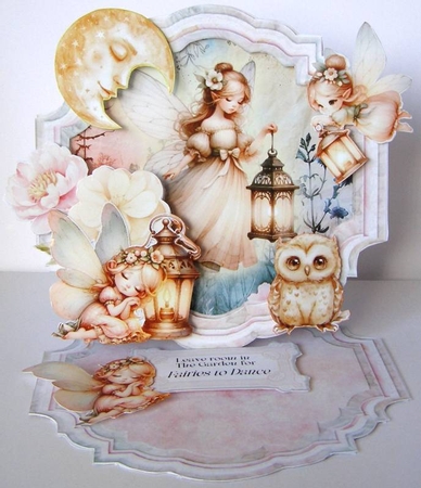 Once Upon a Fairytale 14 Shaped Easel by Margaret McCartney