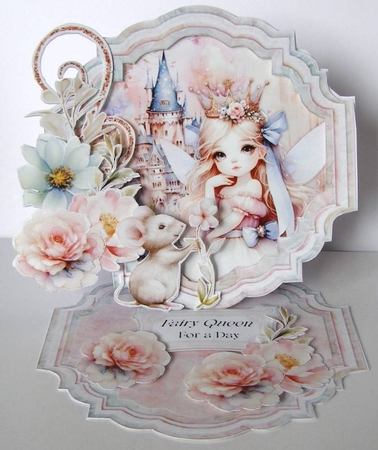 Once Upon a Fairytale 15 Shaped Easel by Margaret McCartney