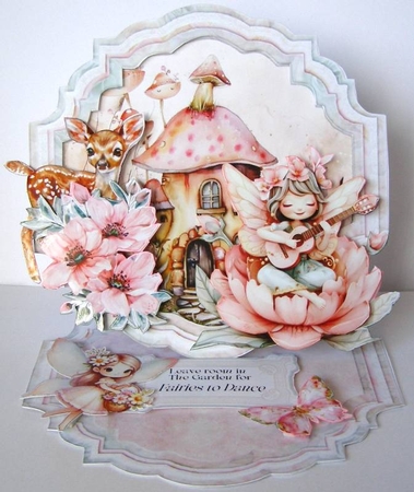 Once Upon a Fairytale 16 Shaped Easel by Margaret McCartney
