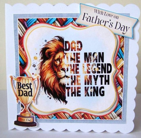 For Him 9 6x6 Simply Cards  by Margaret McCartney