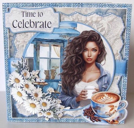 Denim & Lace 17 6x6 Simply Cards  by Margaret McCartney