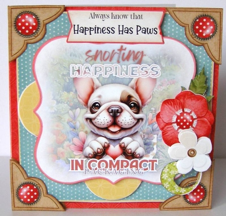 Pawsitively Pawsome 2 6x6 Simply Cards  by Margaret McCartney