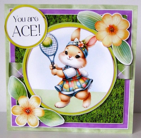 Game, Set & Match 5 6x6 Simply Cards  by Margaret McCartney