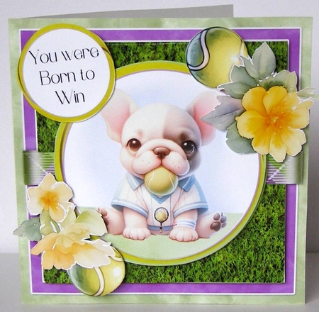 Game, Set & Match 8 6x6 Simply Cards  by Margaret McCartney