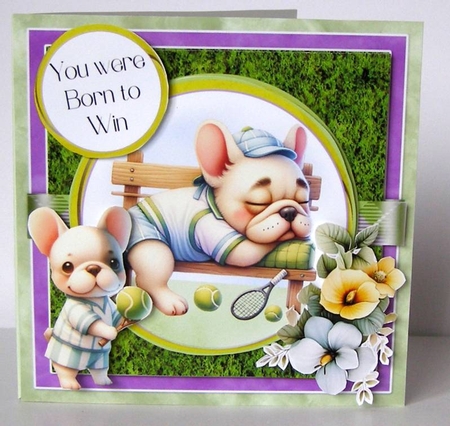 Game, Set & Match 9 6x6 Simply Cards  by Margaret McCartney