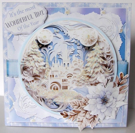 Frosty Christmas 5 6x6 Simply Cards  by Margaret McCartney