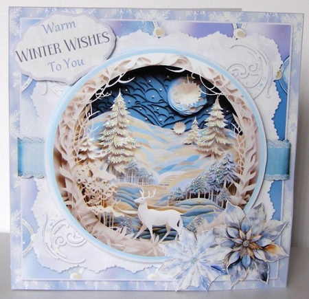 Frosty Christmas 8 6x6 Simply Cards  by Margaret McCartney