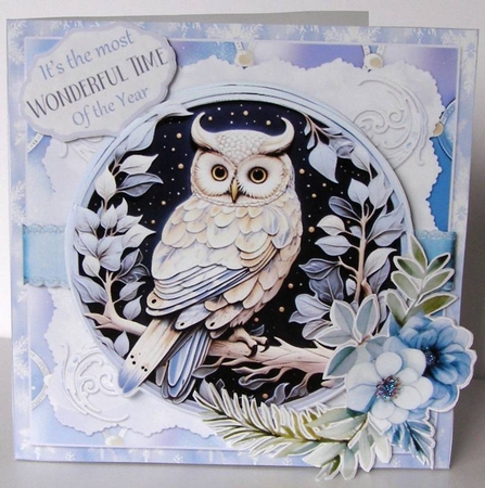 Frosty Christmas 9 6x6 Simply Cards  by Margaret McCartney