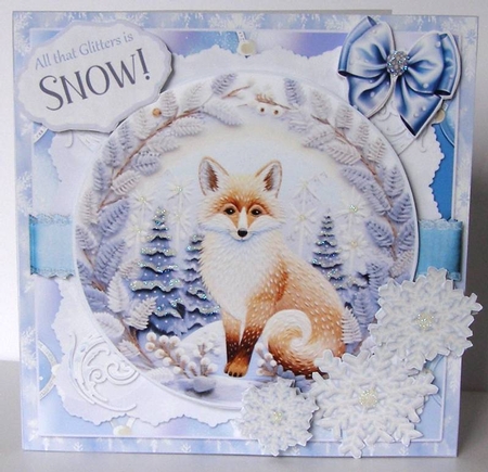 Frosty Christmas 12 6x6 Simply Cards  by Margaret McCartney
