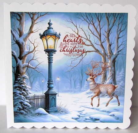 Winter Scene Backgrounds by Margaret McCartney