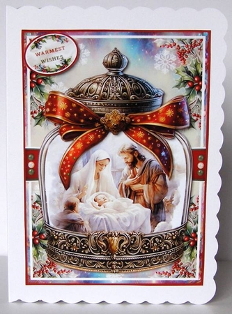 Christmas In A Jar 06 Mini Page Kit by Margaret McCartney