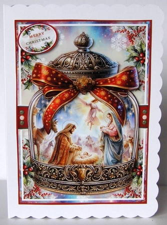 Christmas In A Jar 06 Mini Page Kit by Margaret McCartney