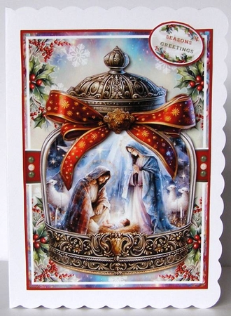 Christmas In A Jar 06 Mini Page Kit by Margaret McCartney