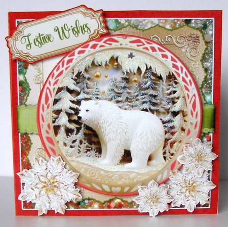 Christmas Has Begun 19 6x6 Simply Cards  by Margaret McCartney