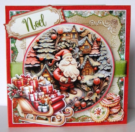 Christmas Has Begun 21 6x6 Simply Cards  by Margaret McCartney