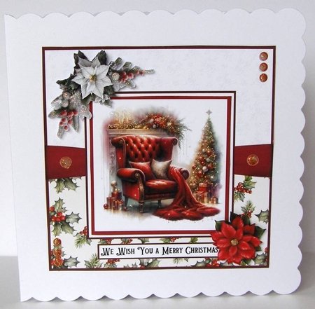 A Cosy Christmas Chair by Margaret McCartney