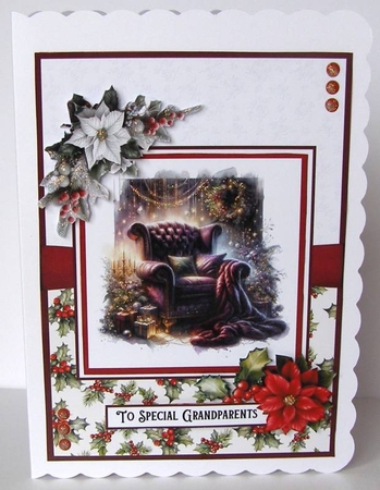 A Cosy Christmas Chair by Margaret McCartney