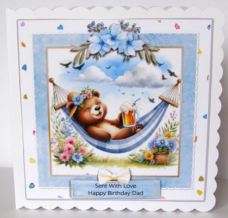 birthday bear - male no 2 by Margaret McCartney