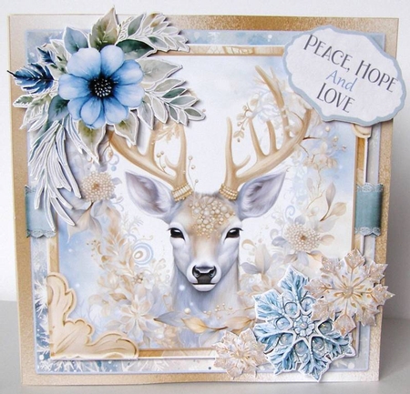 Dreaming of Christmas 1 6x6 Simply Cards  by Margaret McCartney