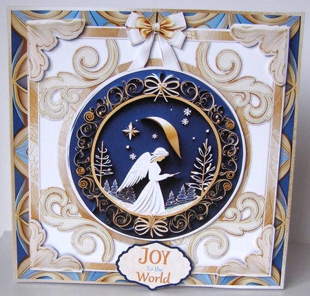 Joyful Christmas 2 Cut-Out Card Mini Kit by Margaret McCartney