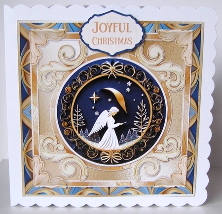 Joyful Christmas 2 Cut-Out Card Mini Kit by Margaret McCartney